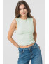 GUESS Top crop cu logo - Pled.ro