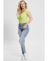 GUESS JEANS Tricou cu aspect striat si aplicatii cu strasuri - Pled.ro