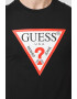 GUESS JEANS Tricou cu decolteu la baza gatului si imprimeu logo - Pled.ro