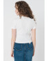 GUESS JEANS Tricou cu decupaje laterale - Pled.ro