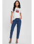 GUESS JEANS Tricou cu garnituri de dantela - Pled.ro