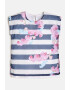 GUESS JEANS Tricou cu imprimeu floral si dungi - Pled.ro