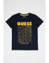 GUESS JEANS Tricou cu imprimeu logo - Pled.ro