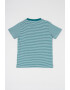 GUESS KIDS Tricou cu logo si dungi - Pled.ro