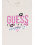 GUESS JEANS Tricou cu logo stralucitor - Pled.ro