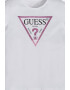 GUESS JEANS Tricou de bumbac cu imprimeu logo metalizat - Pled.ro