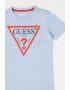 GUESS JEANS Tricou de bumbac organic cu imprimeu logo - Pled.ro