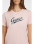 GUESS JEANS Tricou din amestec de bumbac cu logo - Pled.ro