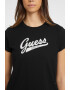 GUESS JEANS Tricou din amestec de bumbac cu logo - Pled.ro