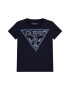 GUESS JEANS Tricou din bumbac cu decolteu la baza gatului si model logo - Pled.ro