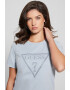 GUESS Tricou din bumbac cu strasuri - Pled.ro