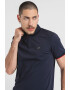 GUESS JEANS Tricou polo cu fenta cu fermoar - Pled.ro