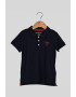 GUESS JEANS Tricou polo cu logo brodat - Pled.ro