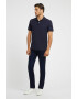 GUESS JEANS Tricou polo slim fit din material pique - Pled.ro