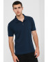 GUESS JEANS Tricou polo uni din bumbac - Pled.ro