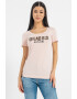 GUESS Tricou slim fit cu aplicatie logo din strasuri - Pled.ro