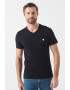 GUESS JEANS Tricou slim fit cu decolteu in V - Pled.ro