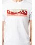 GUESS JEANS Tricou slim fit cu decolteu la baza gatului - Pled.ro