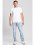 GUESS JEANS Tricou slim fit cu decolteu la baza gatului - Pled.ro