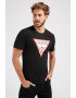 GUESS Tricou slim fit cu imprimeu logo triunghiular supradimensionat - Pled.ro