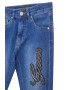 GUESS KIDS Blugi skinny cu aplicatie logo - Pled.ro