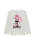 GUESS KIDS Bluza cu impriemu grafic si terminatii valurite - Pled.ro