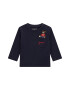 GUESS KIDS Bluza de bumbac cu ursulet brodat - Pled.ro