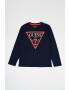 GUESS KIDS Bluza din bumbac organic cu imprimeu logo - Pled.ro