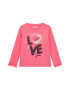 GUESS KIDS GUESS Bluza cu imprimeu grafic si garnituri cu volane - Pled.ro