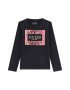 GUESS KIDS GUESS Bluza cu imprimeu si decolteu la baza gatului - Pled.ro