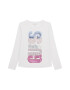 GUESS KIDS GUESS Bluza cu logo si decolteu la baza gatului - Pled.ro