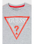 GUESS KIDS Bluza din bumbac organic cu imprimeu logo - Pled.ro