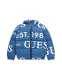 GUESS KIDS GUESS Jacheta cu fermoar model logo si terminatii elastice - Pled.ro