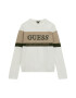 GUESS KIDS GUESS Pulover cu logo brodat si decolteu la baza gatului - Pled.ro