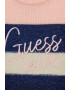 GUESS KIDS GUESS Rochie-pulover din amestec de lana cu terminatii elastice cu striatii - Pled.ro