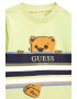 GUESS KIDS GUESS Set de bluza cu imprimeu si blugi uni - Pled.ro