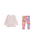 GUESS KIDS GUESS Set de bluza cu imprimeu si colanti - Pled.ro