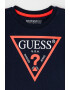 GUESS KIDS Tricou cu decolteu la baza gatului si logo - Pled.ro