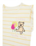 GUESS KIDS GUESS Tricou cu decolteu la baza gatului si model in dungi - Pled.ro