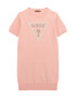 GUESS KIDS Rochie cu maneci scurte si decorat cu strasuri - Pled.ro