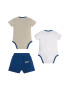 GUESS KIDS Set de body-uri cu imprimeu si pantaloni scurti - 3 piese - Pled.ro