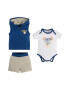 GUESS KIDS Set de hanorac body si pantaloni scurti - 3 piese - Pled.ro