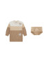 GUESS KIDS Set de rochie-pulover colorblock si pantaloni scurti - Pled.ro