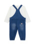 GUESS KIDS Set de salopeta si bluza cu ursulet - Pled.ro