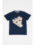 GUESS KIDS Tricou din bumbac cu imprimeu logo supradimensionat - Pled.ro