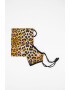 Guess Masca din material textil cu animal print - Pled.ro