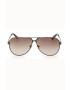 GUESS Ochelari de soare aviator cu lentile in degrade - Pled.ro