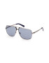 GUESS Ochelari de soare aviator cu lentile uni - Pled.ro