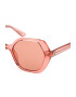 GUESS Ochelari de soare hexagonali cu lentile uni - Pled.ro