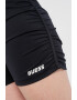 GUESS Pantaloni scurti cu drapaj lateral pentru fitness - Pled.ro